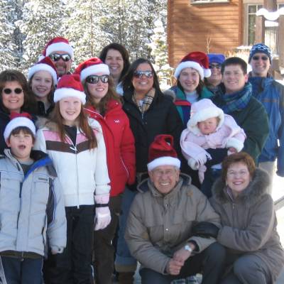 Jelich family Christmas in Breckenridge, 2006