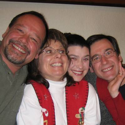 Ron and siblings in Breckenridge, 2006