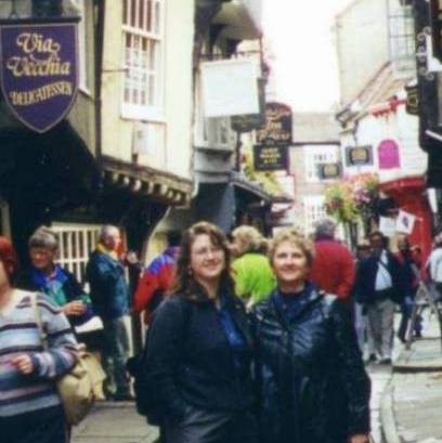 Amber and her Mom in York