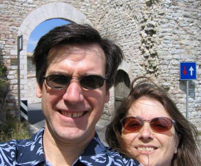Ron and Amber in Assissi