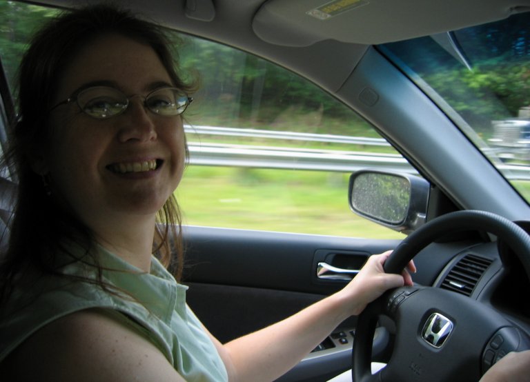 Amber got a new car!