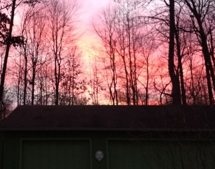 Pink and Blue Sunrise